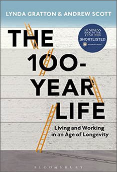 Capa do livro The 100 Year Life, de Lynda Gratton e Andrew Scott  