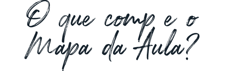   O que compõe o Mapa da Aula  