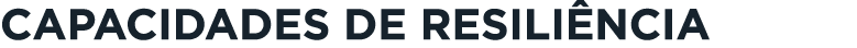 capacidades de resiliência