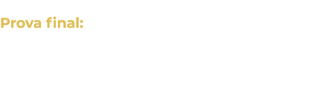  Prova final: teste objetivo composto por 10 quest es. Nota m nima para aprova o: 6,0 pontos. As datas estar o dispo...